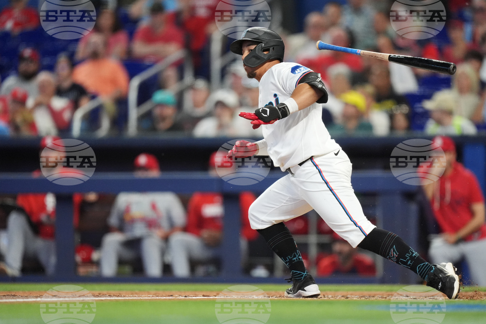 Cardinals Marlins Baseball