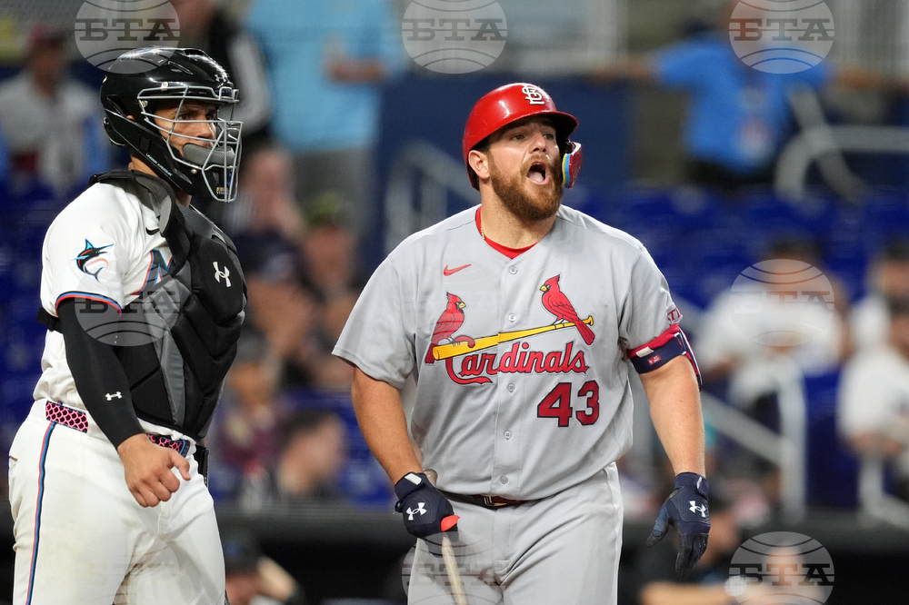 Cardinals Marlins Baseball