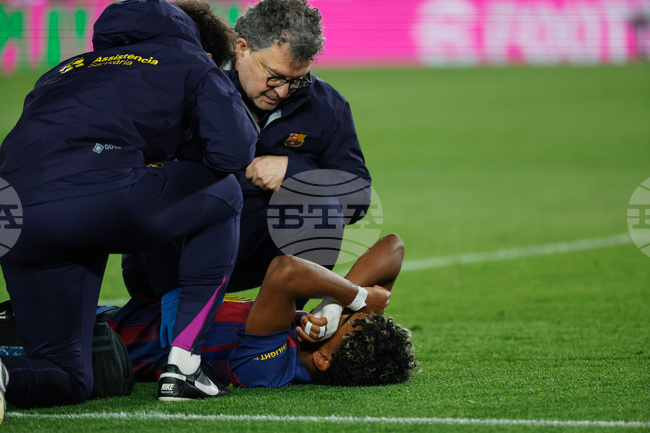 Ламин Ямал е с разкъсано подколянно сухожилие, по всяка вероятност пропуска мачовете до края на сезона в Ла Лига