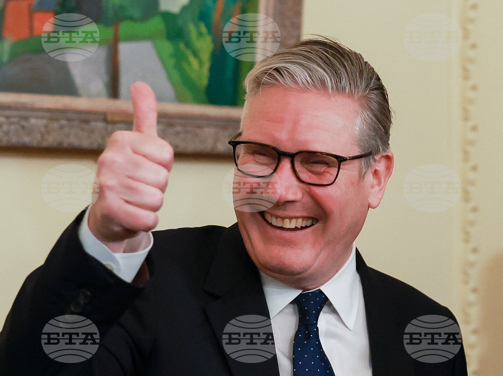 Britain St George's Day Starmer