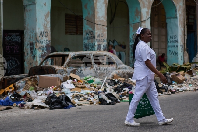 APTOPIX Cuba Daily Life