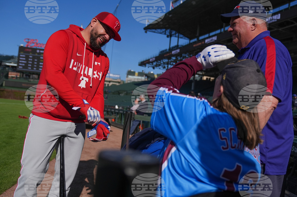 Phillies Cubs Baseball
