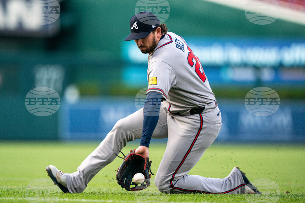 Braves Nationals Baseball