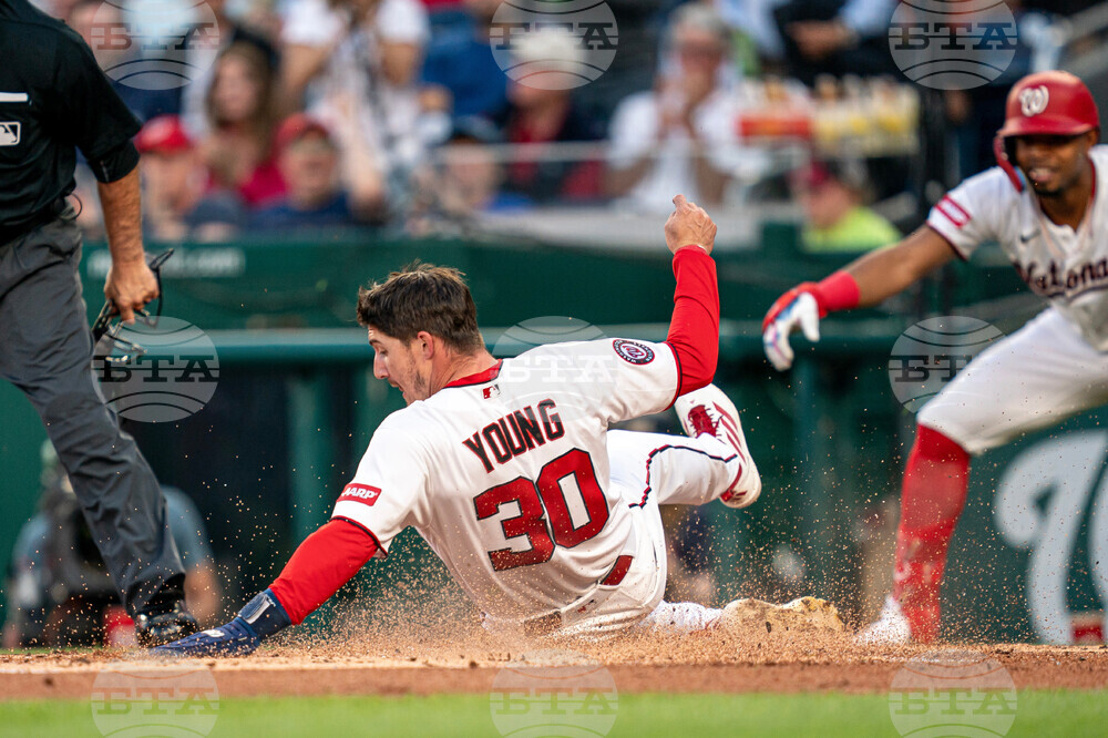Braves Nationals Baseball