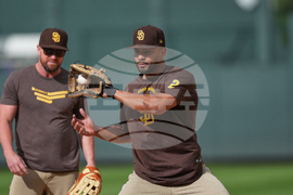 Padres Rockies Baseball