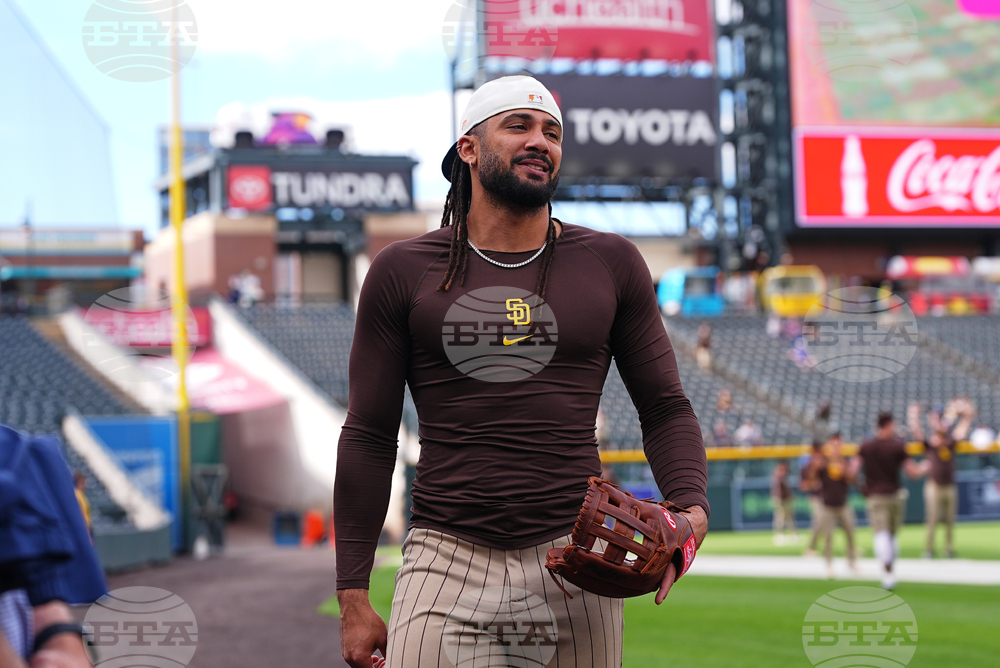 Padres Rockies Baseball