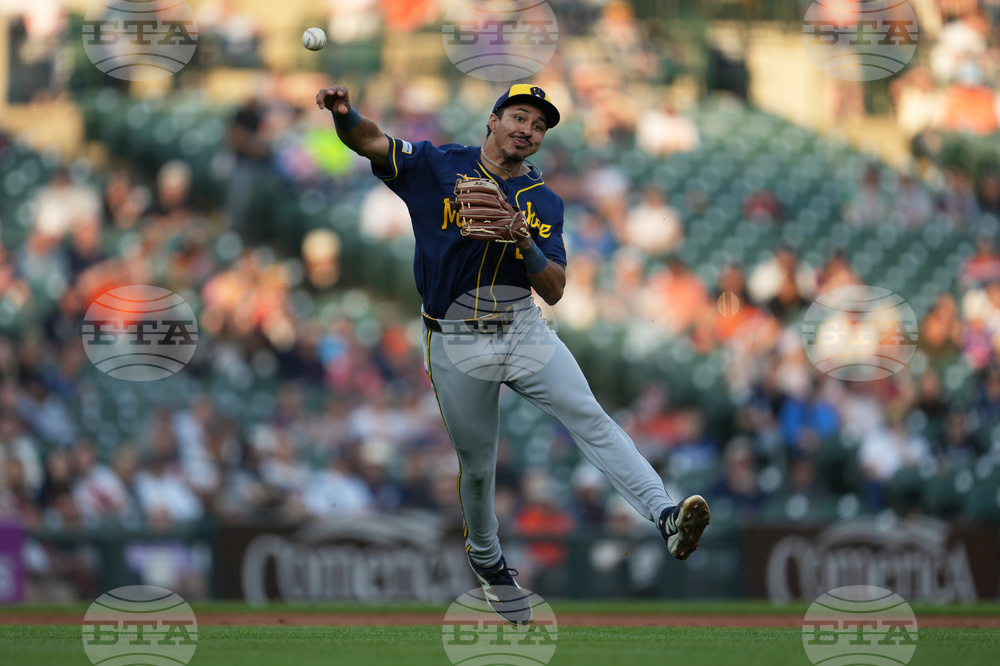 Brewers Tigers Baseball