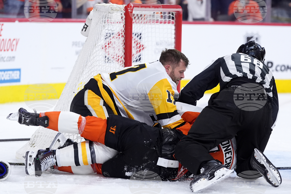 Penguins Flyers Hockey