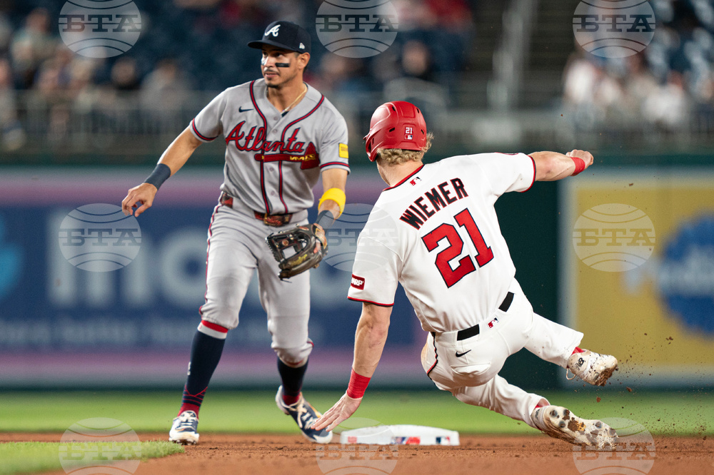 Braves Nationals Baseball