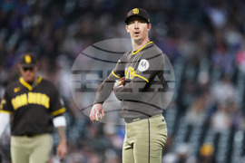Padres Rockies Baseball