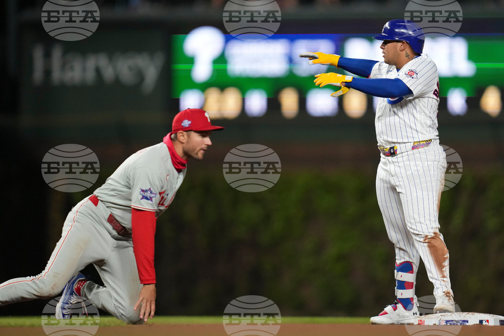 Phillies Cubs Baseball