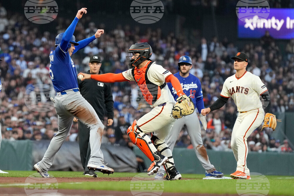 Dodgers Giants Baseball