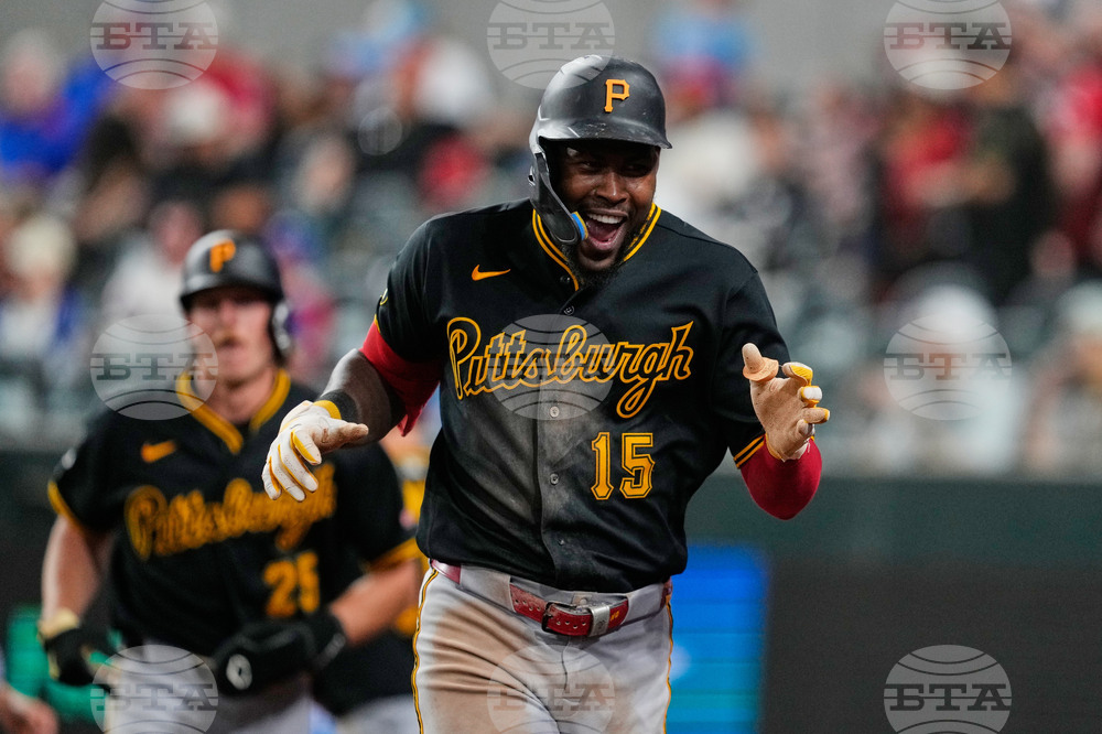 APTOPIX Pirates Rangers Baseball