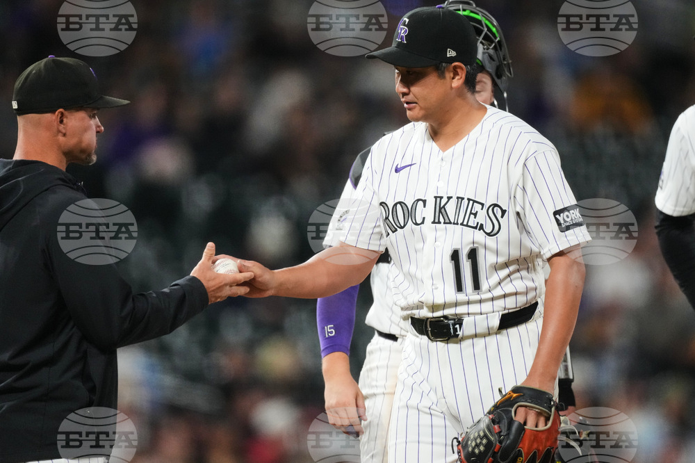 Padres Rockies Baseball