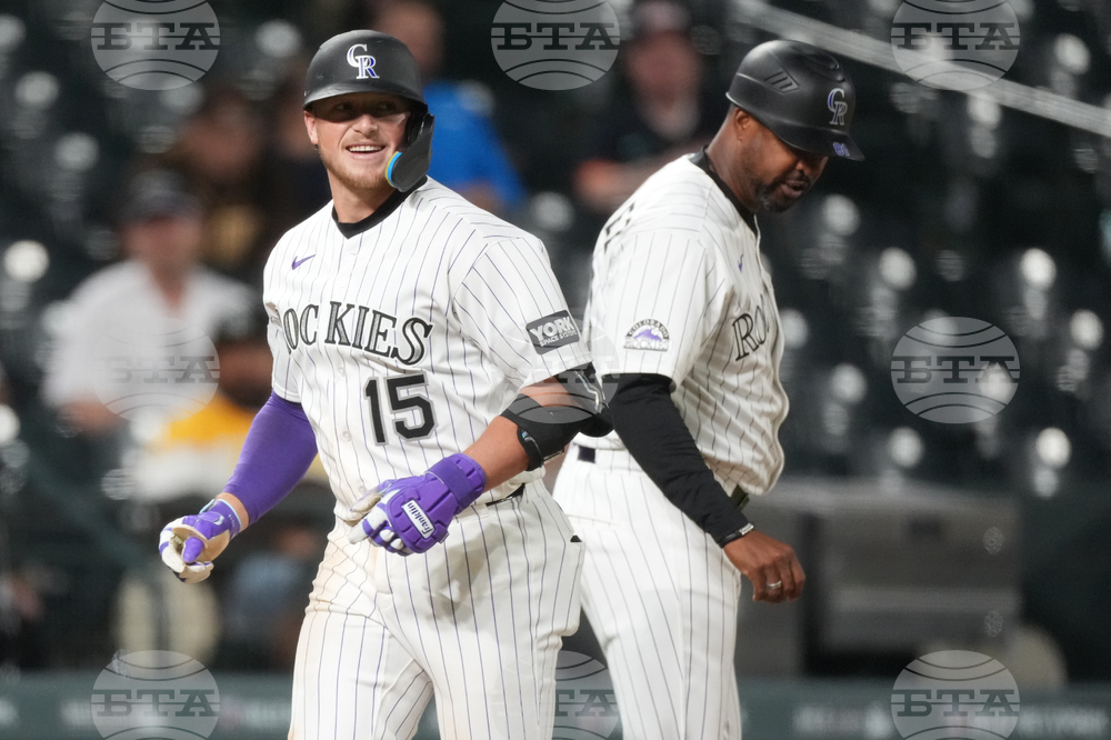 Padres Rockies Baseball