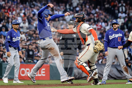 Dodgers Giants Baseball