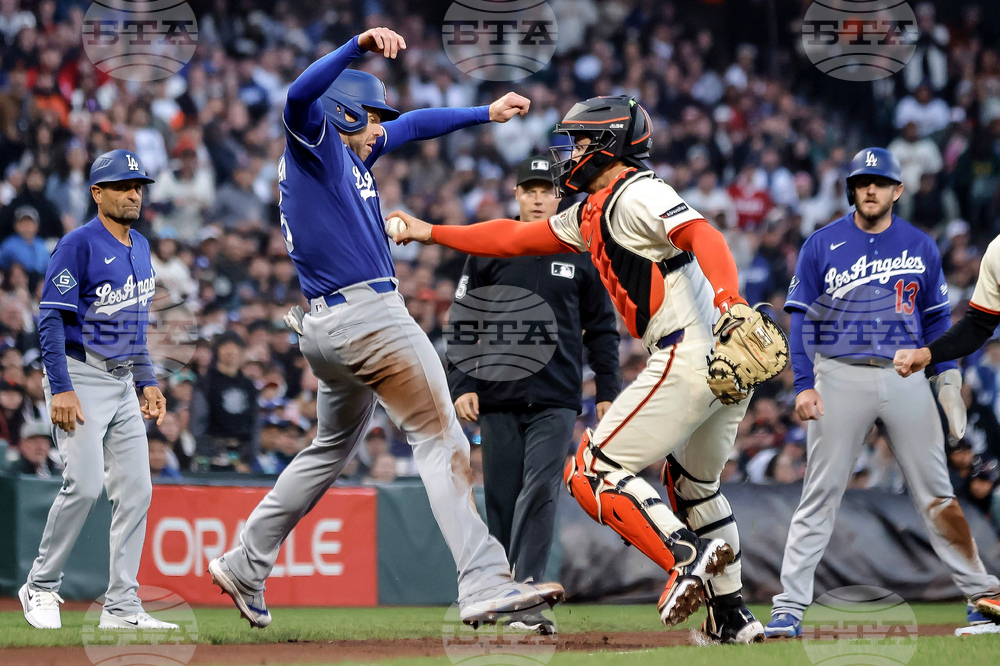 Dodgers Giants Baseball