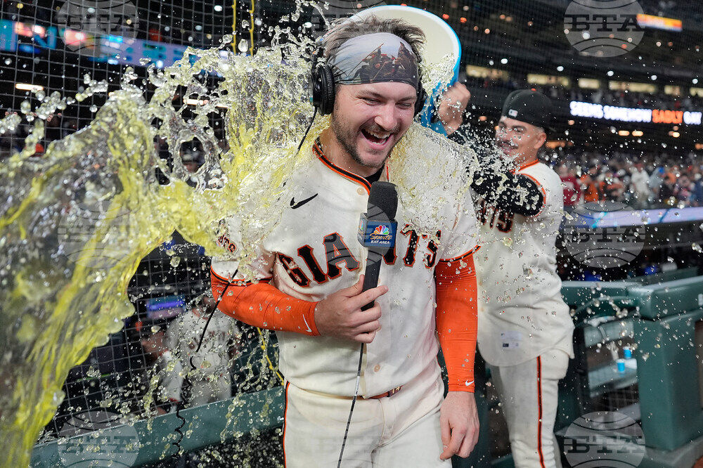 APTOPIX Dodgers Giants Baseball