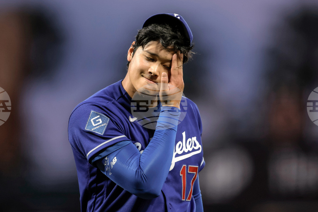 APTOPIX Dodgers Giants Baseball