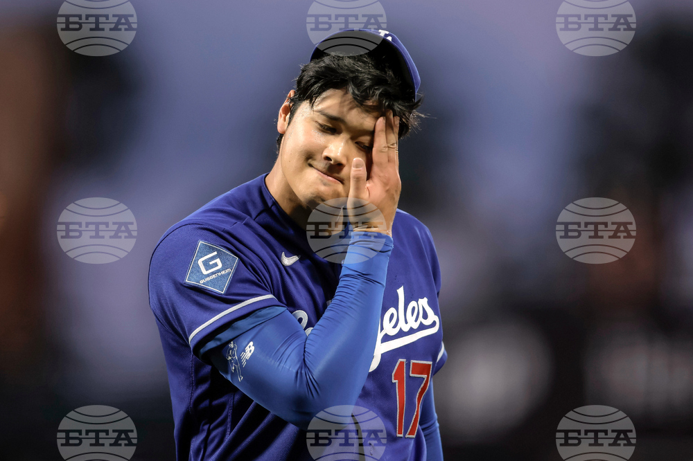 APTOPIX Dodgers Giants Baseball