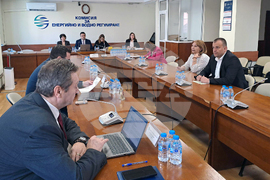 Комисия за енергийно и водно регулиране - цена на природния газ - открито заседание