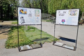 Шумен - изложба „Драсканици от задния чин“ - Михаил Методиев