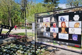 Шумен - изложба „Драсканици от задния чин“ - Михаил Методиев