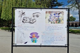 Шумен - изложба „Драсканици от задния чин“ - Михаил Методиев