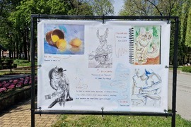 Шумен - изложба „Драсканици от задния чин“ - Михаил Методиев