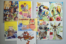 Кърджали - дебютна изложба - „Мелиса в страната на чудесата“