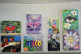 Кърджали - дебютна изложба - „Мелиса в страната на чудесата“