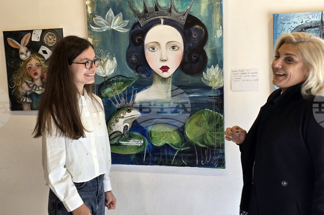 Кърджалийската галерия „Кръг“ представя дебютната изложба „Мелиса в страната на чудесата“ на 12-годишната Мелиса