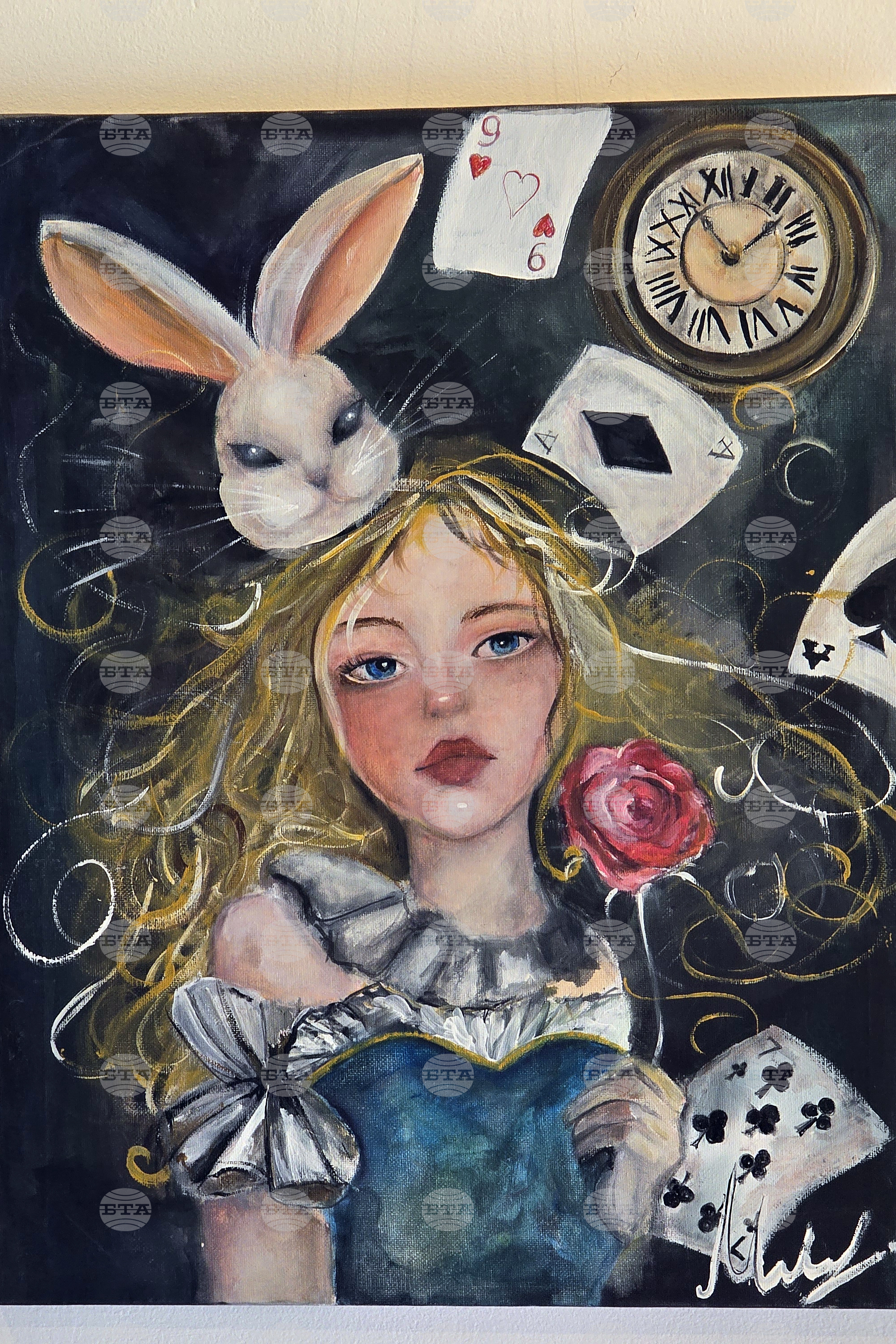 Кърджали - дебютна изложба - „Мелиса в страната на чудесата“