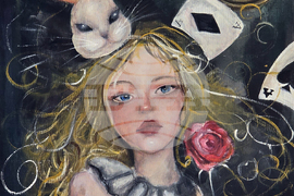 Кърджали - дебютна изложба - „Мелиса в страната на чудесата“