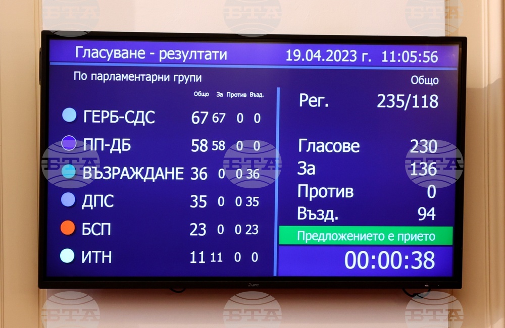 Народно събрание - заседание