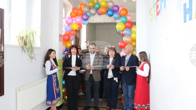 Новоизграден STEM център отвори врати в училището в омуртагското село Плъстина