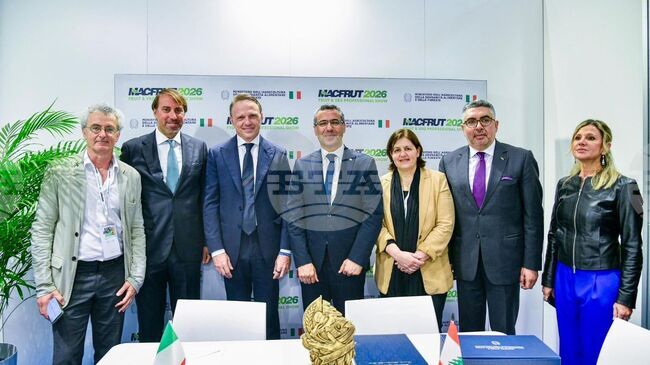 ННА: Ливан и Италия подписаха меморандум за разбирателство в сферата на селското стопанство