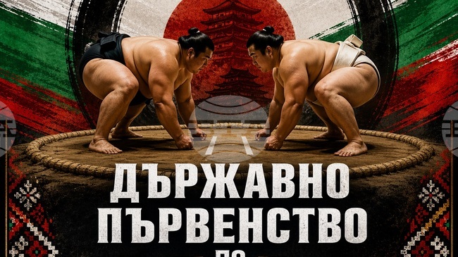 565 участници са заявени за участие на Държавното първенство по сумо в София
