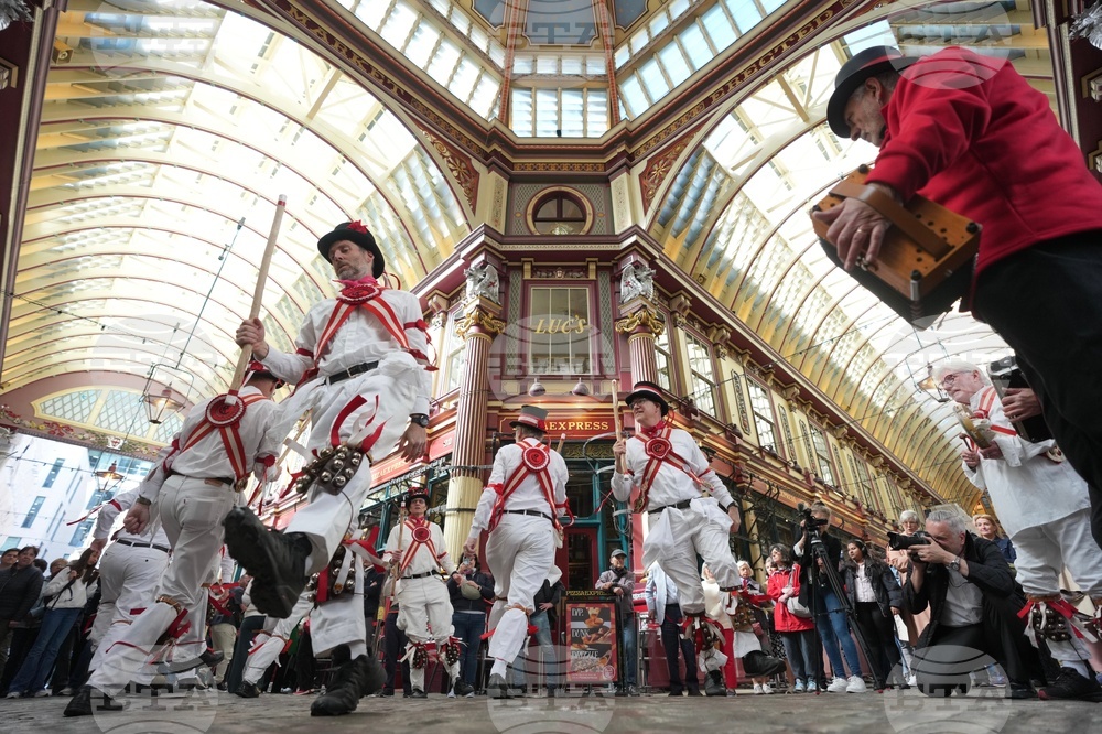 APTOPIX Britain St. George's Day