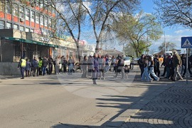 Добрич - протест - улици