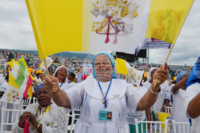 APTOPIX Equatorial Guinea Africa Pope