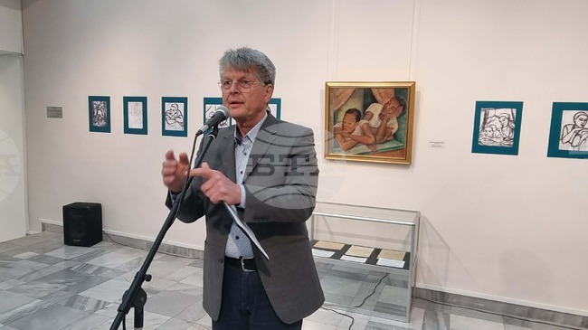 Изложба, посветена на 130 години от рождението на художника Кирил Цонев, беше открита в Художествената галерия в Кюстендил