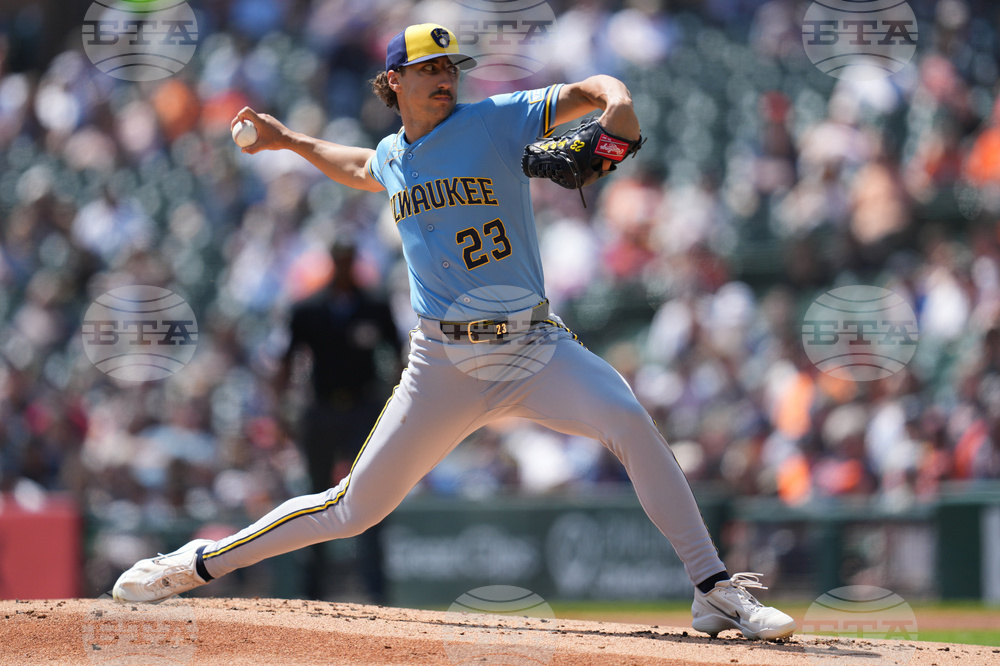 Brewers Tigers Baseball