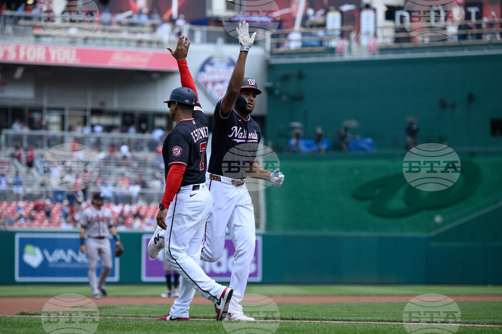Braves Nationals Baseball