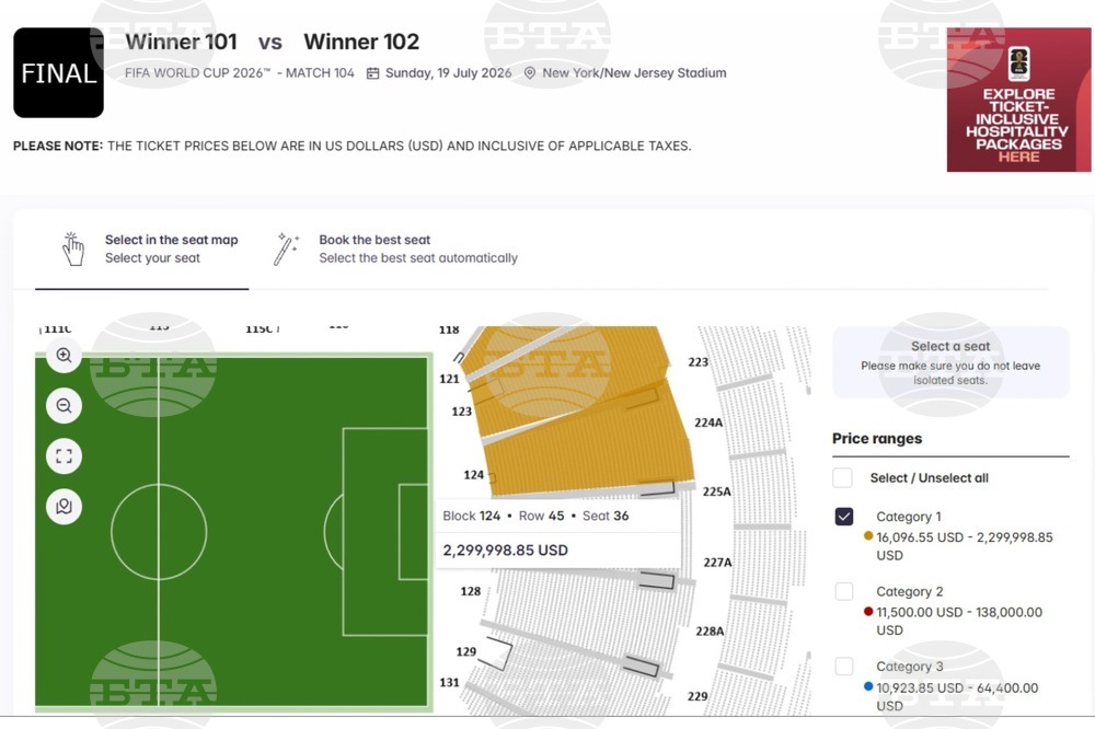 WCup Tickets Soccer