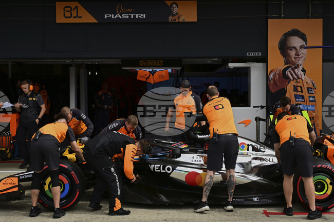Britain F1 GP Auto Racing