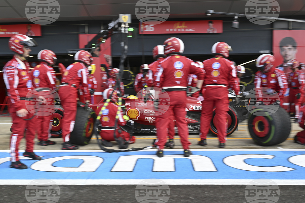 Britain F1 GP Auto Racing