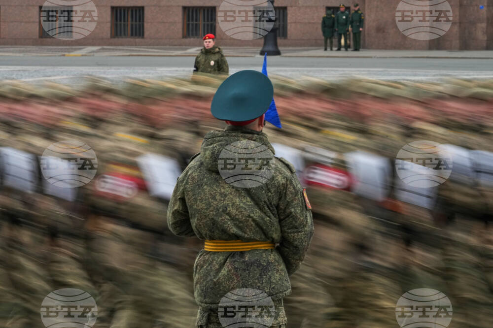 Russia Victory Day Parade Rehearsal