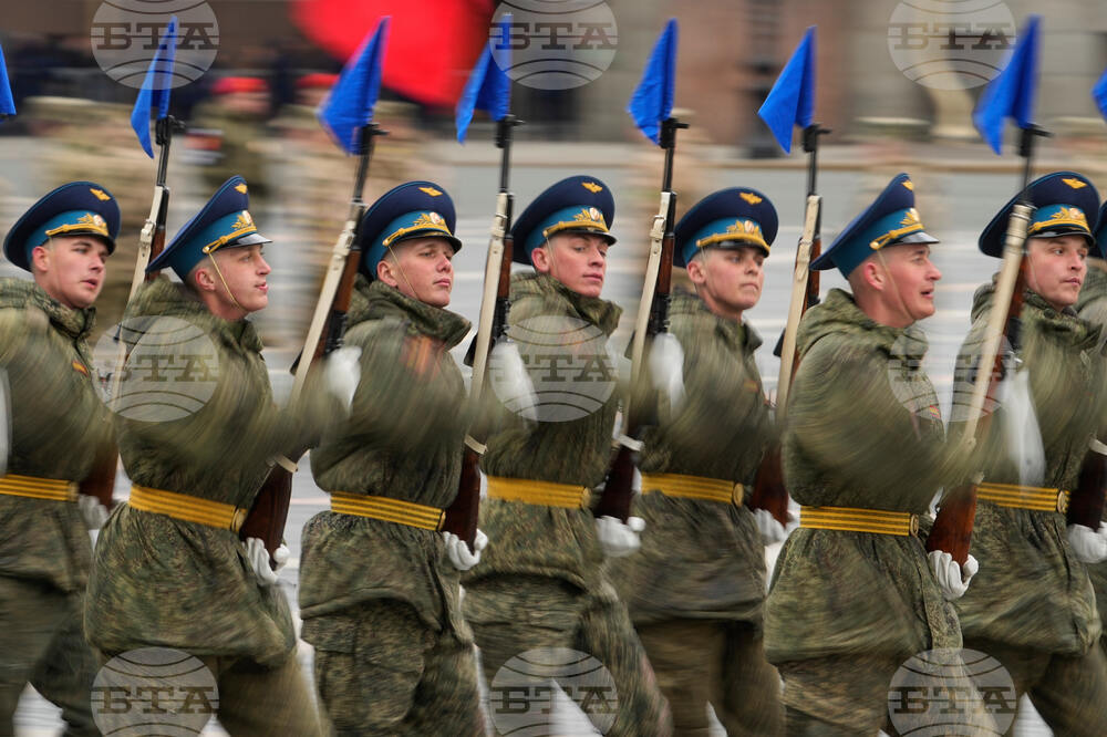 Russia Victory Day Parade Rehearsal