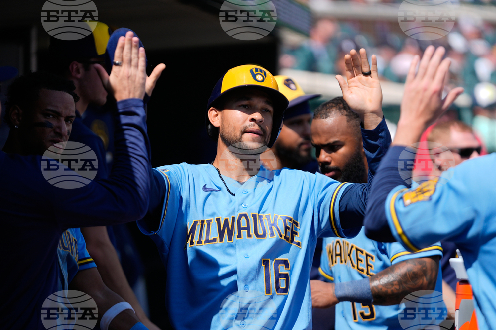 Brewers Tigers Baseball